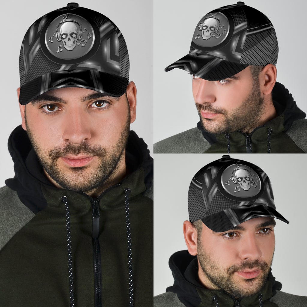 Skull Metal Music Vibes – Classic Cap