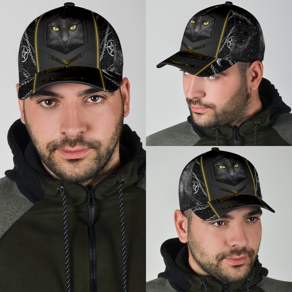 Black Cat Hello Darkness – Classic Cap