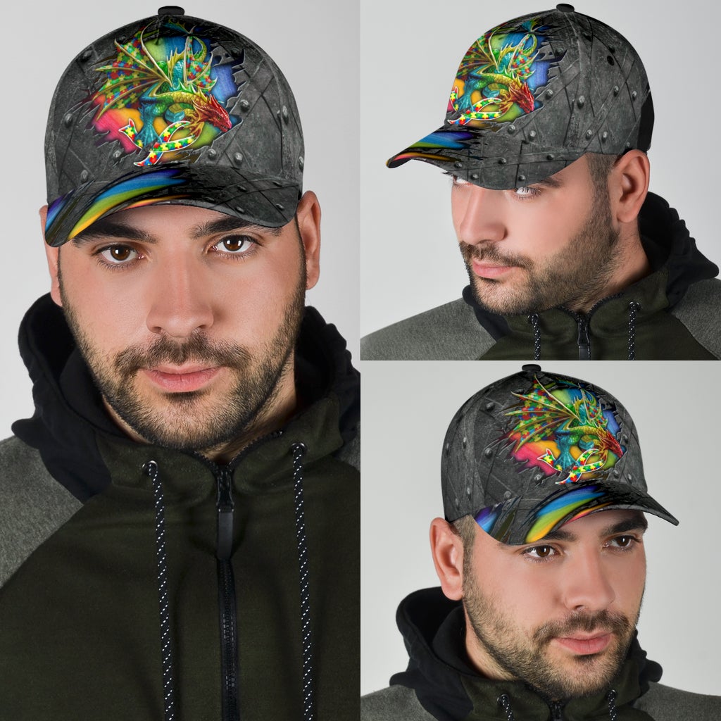Autism Dragon Unique Awareness Style – Classic Cap