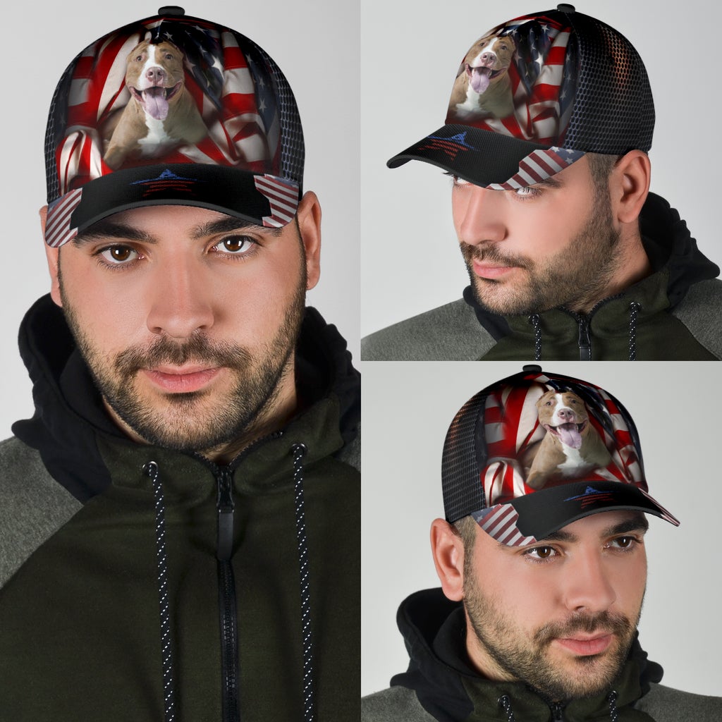 American Pitbull Strong Dog Style – Classic Cap