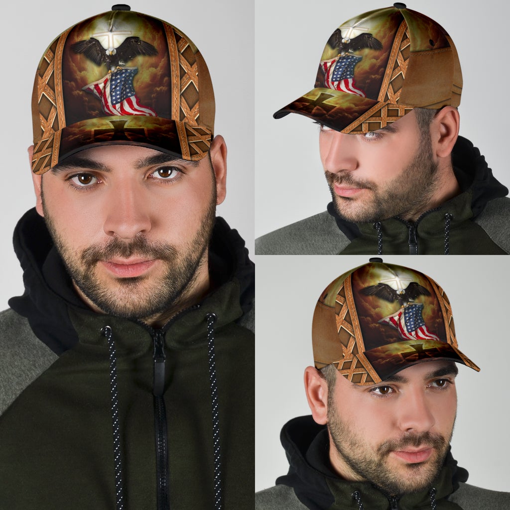 Faith Eagle One Nation Under God – Classic Cap