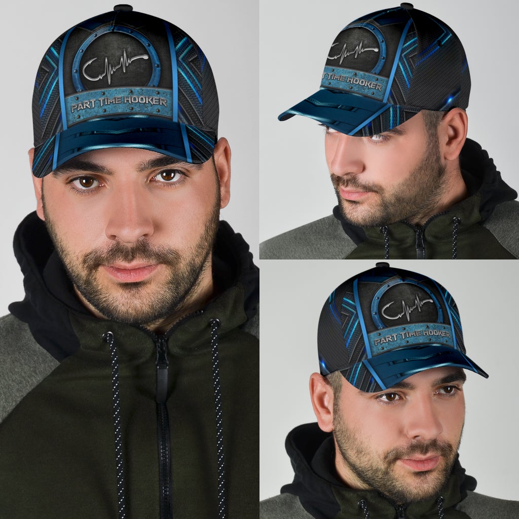 Fishing Humor Part Time Hooker – Classic Cap