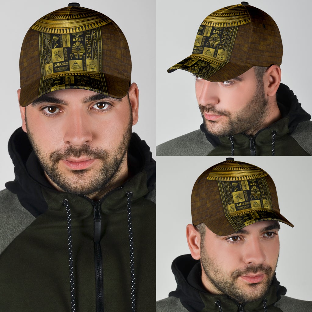 Ancient Egyptian Pharaoh Myth Style – Classic Cap