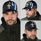 Blue Flag Faith Cross – Classic Cap