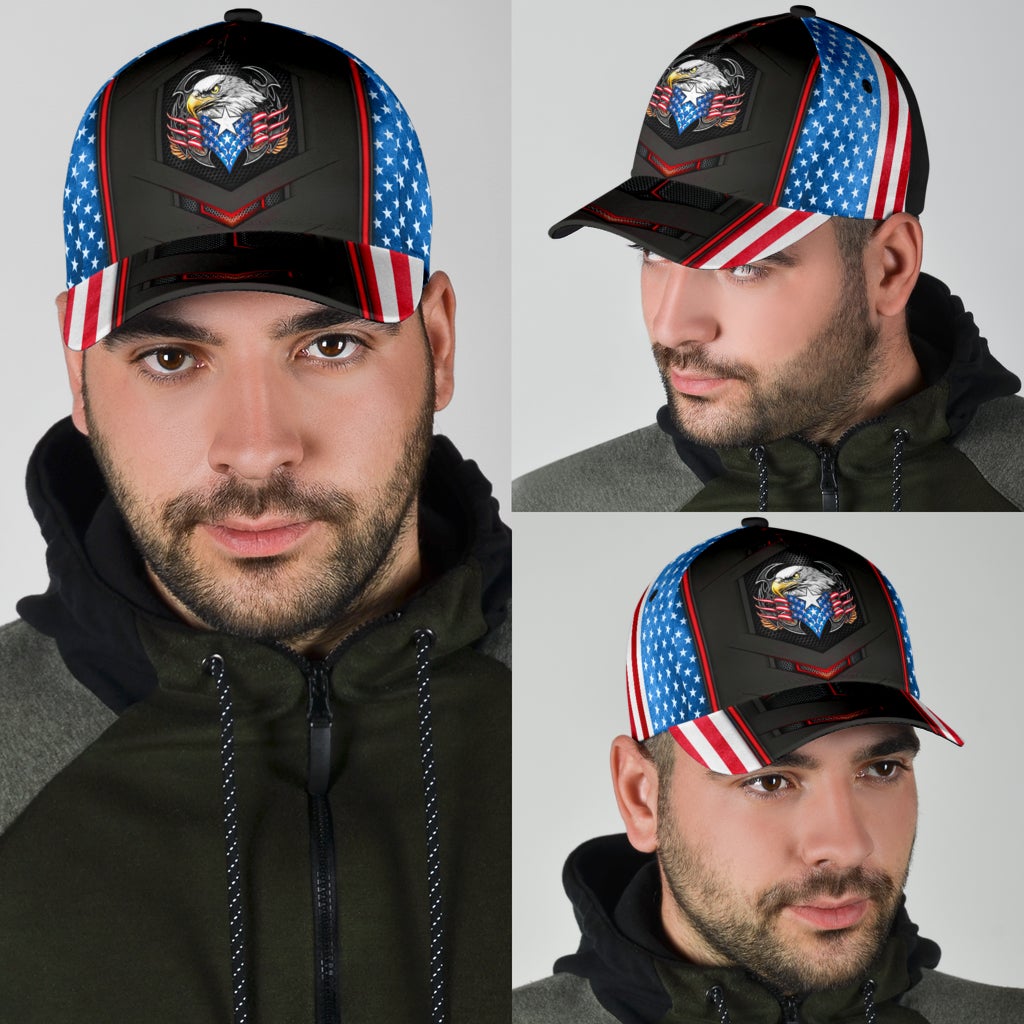 Eagle American Flag Carbon – Classic Cap
