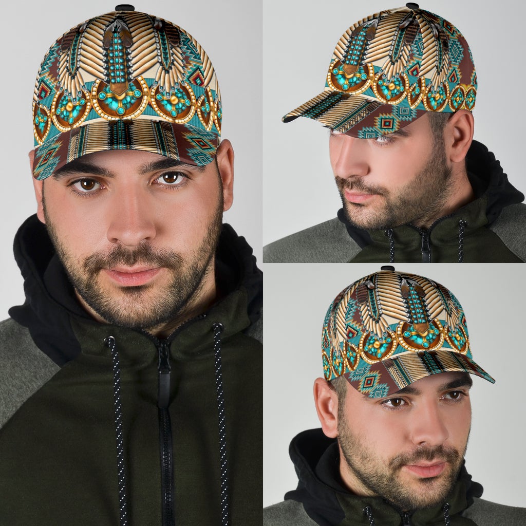 Native Pattern American Heritage Style – Classic Cap