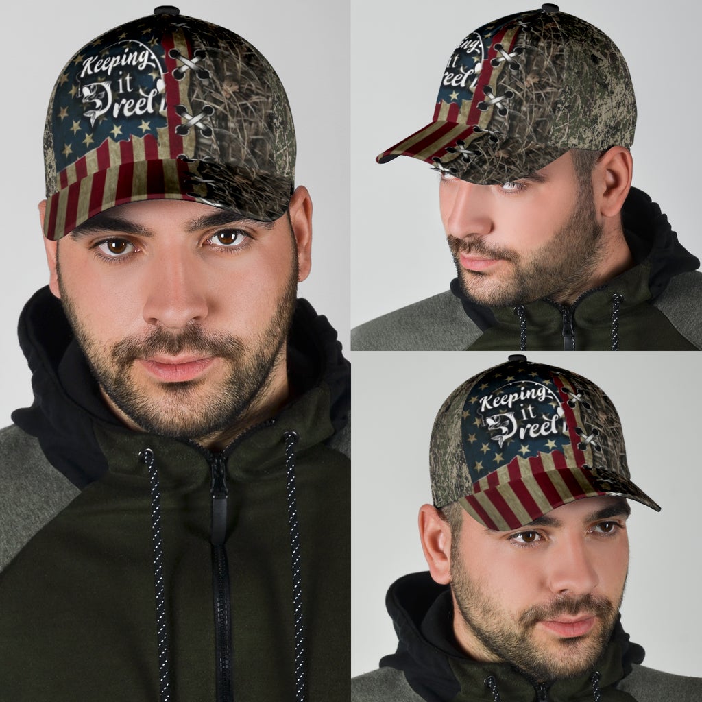 Fishing Keeping It Real American – Classic Cap