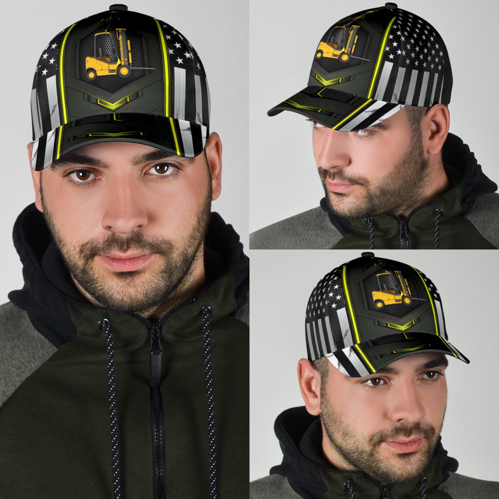 Forklift Truck Flag Carbon – Classic Cap