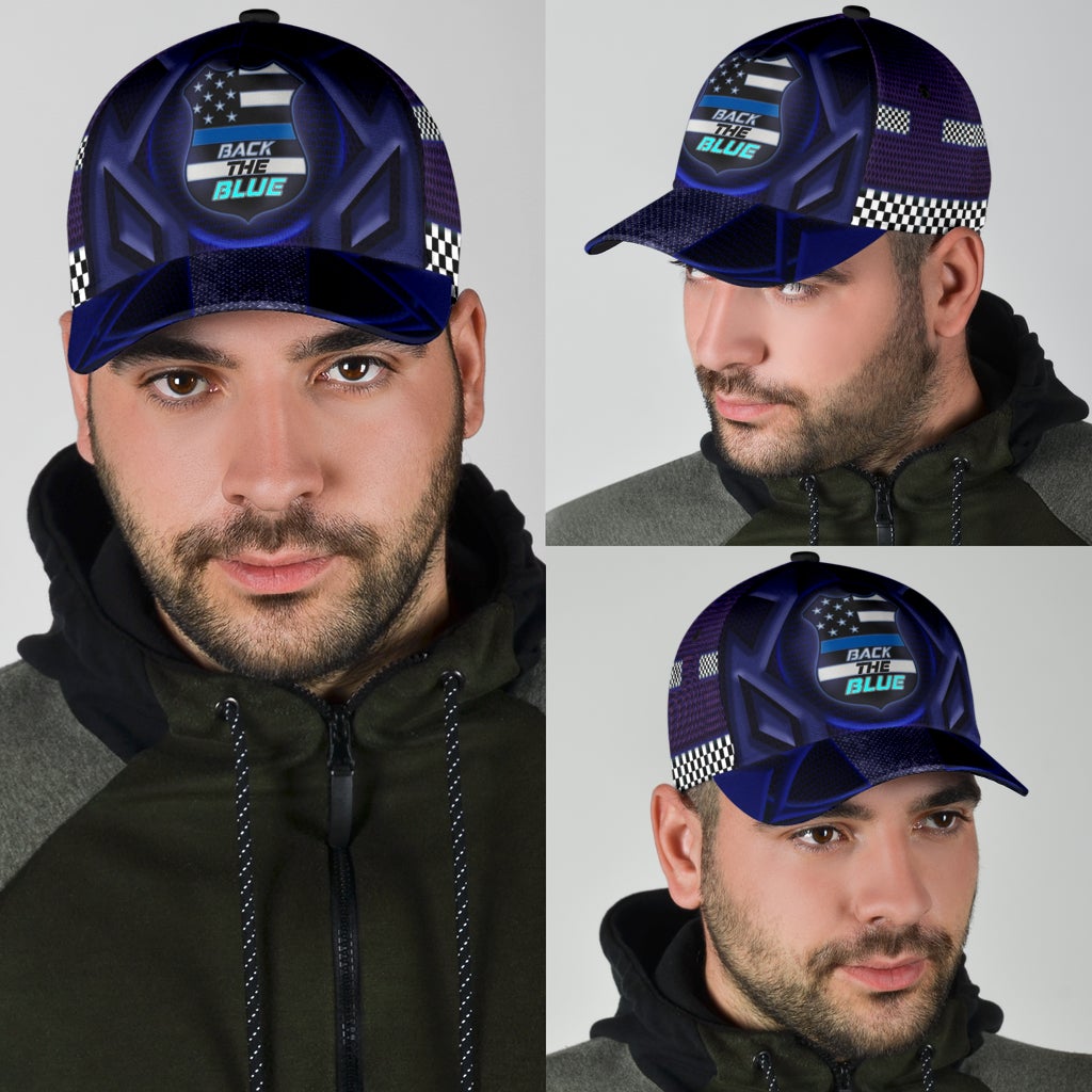 Back The Blue Police Support – Classic Cap