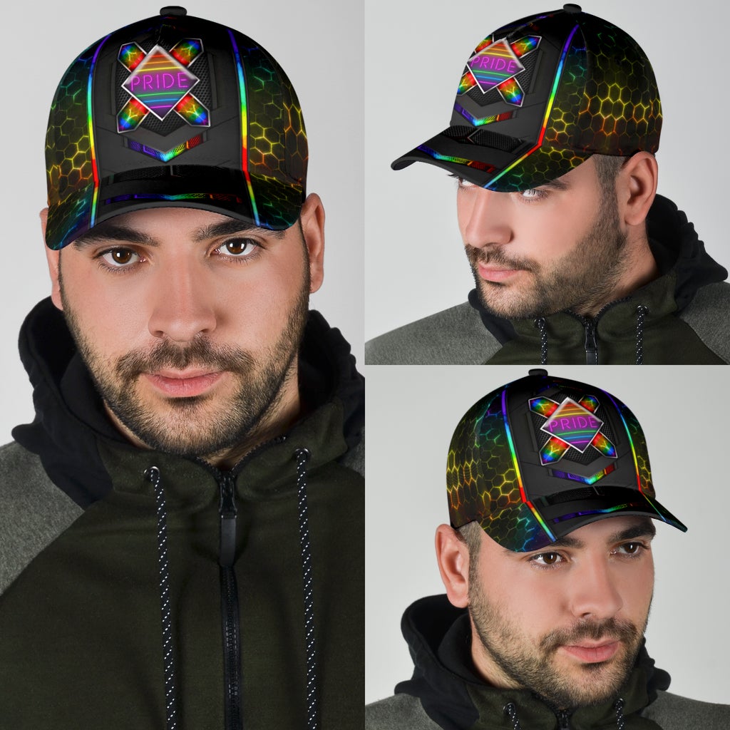 Pride Neon Pattern Vibes – Classic Cap
