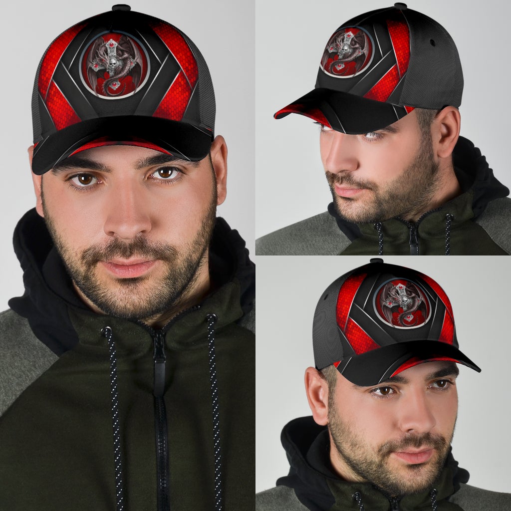 Dragon Skull Metal Style – Classic Cap
