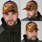 Eagle Love American Leather Pattern – Classic Cap