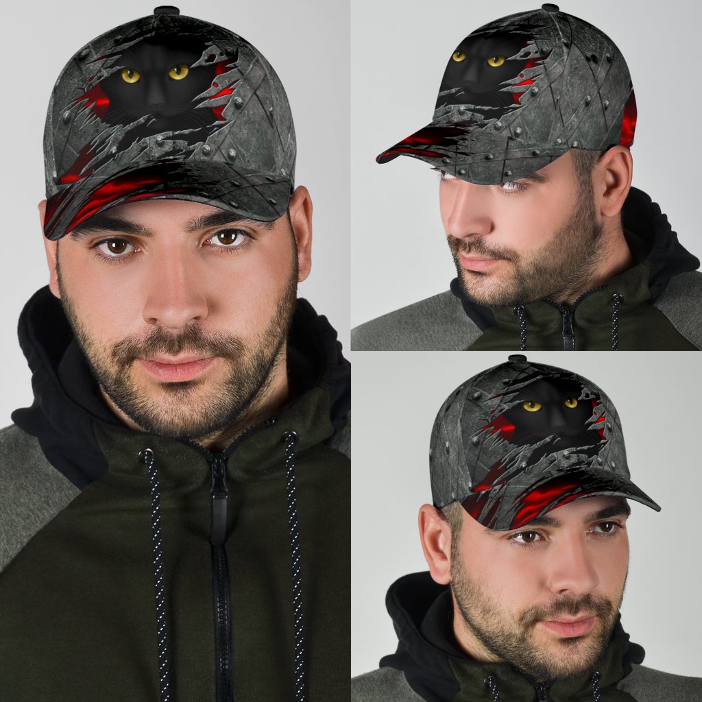 Mystery Black Cat Dark Style – Classic Cap