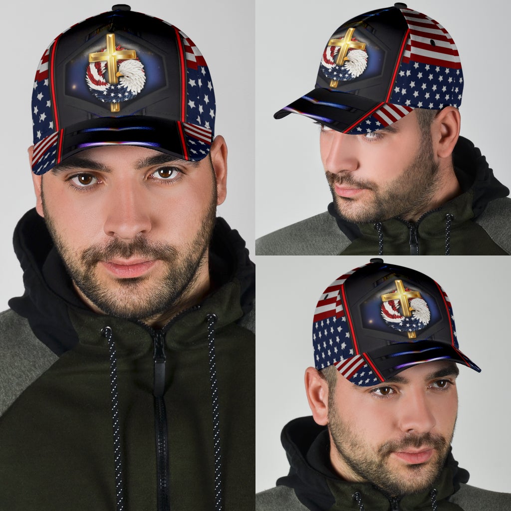 God Bless America Eagle – Classic Cap