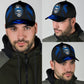 Thunder Blue Skull Storm Style – Classic Cap