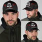 Truck Metal Carbon Black Red – Classic Cap