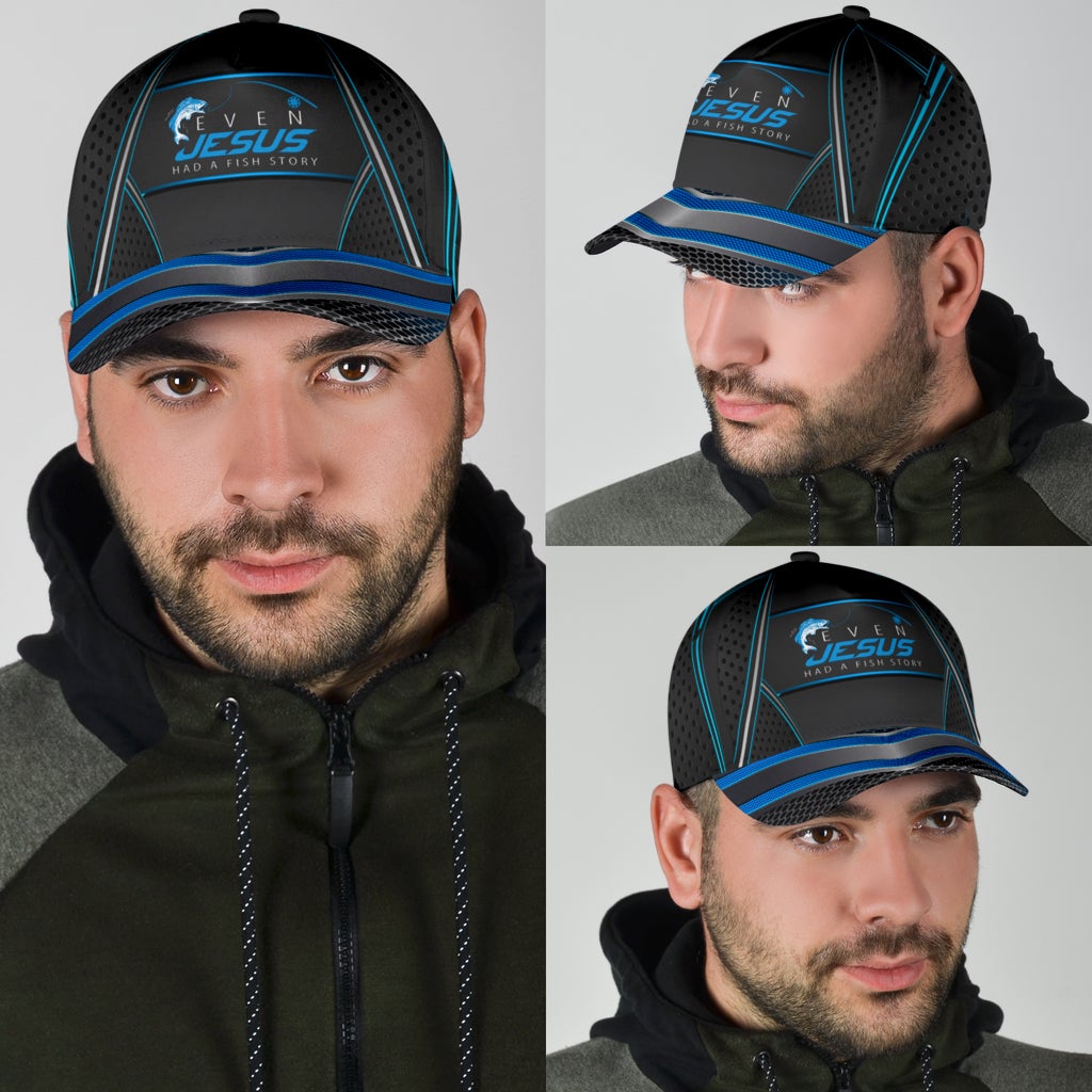 Fishing Faith Fish Story – Classic Cap