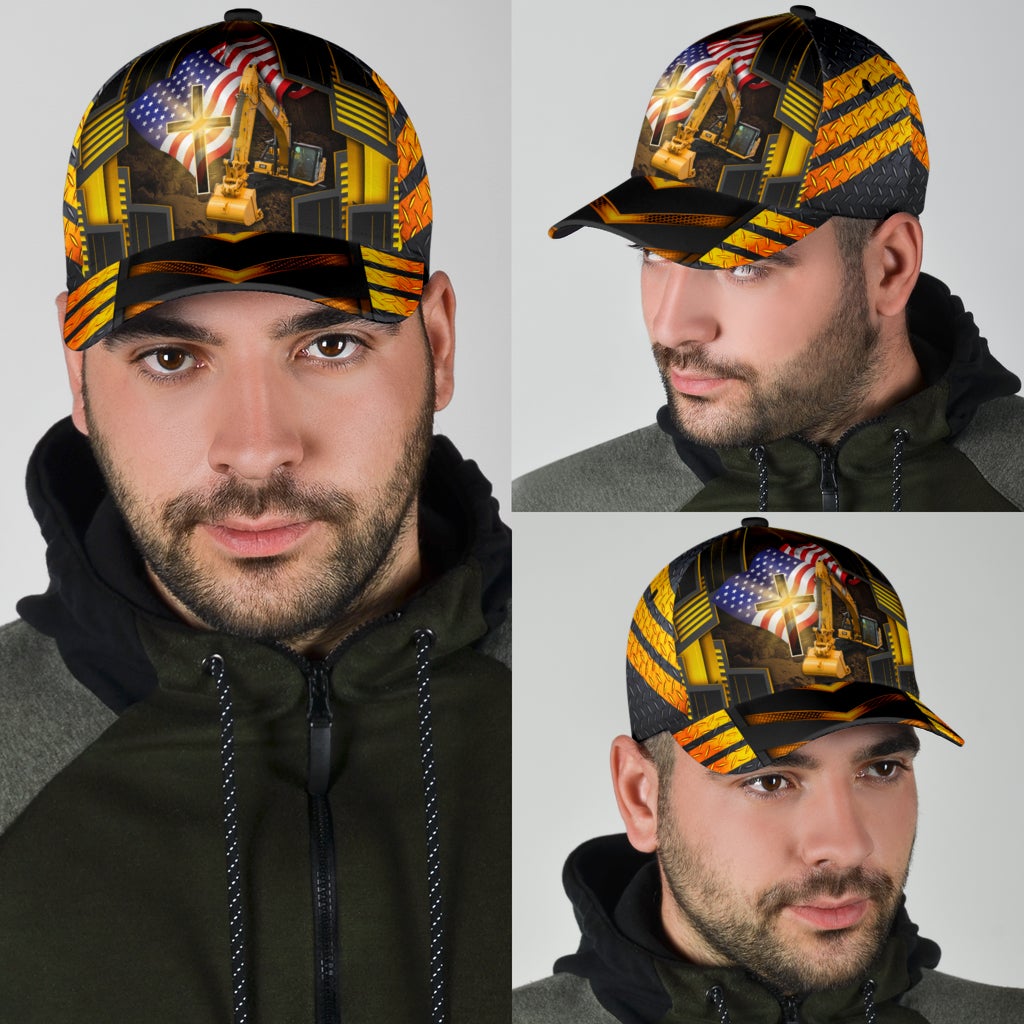 Faith American Flag Excavator – Classic Cap