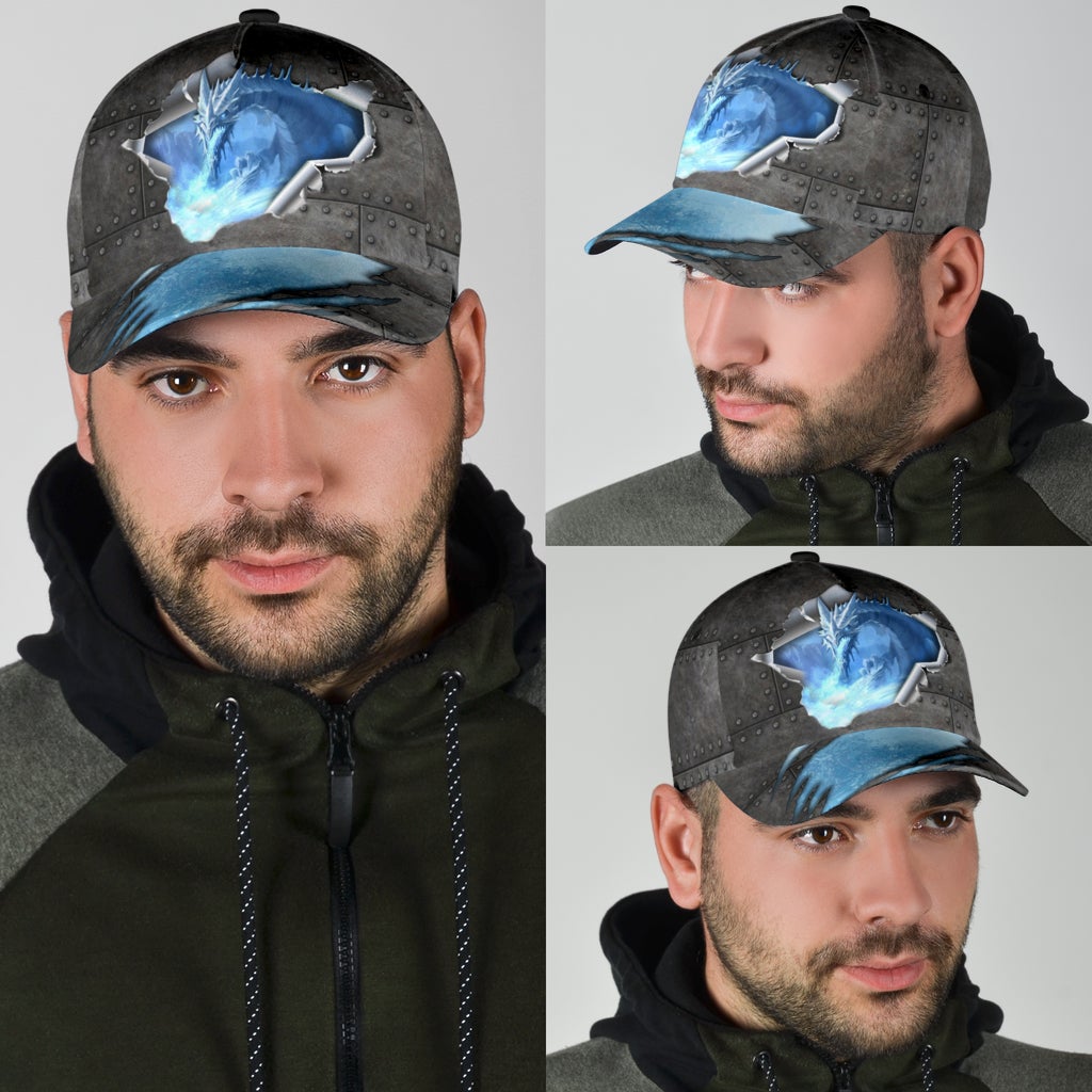Ice Dragon Fantasy Creature Style – Classic Cap