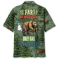 Hawaiian Shirt / Adults / S Funny Bear Fart Hawaiian Shirt
