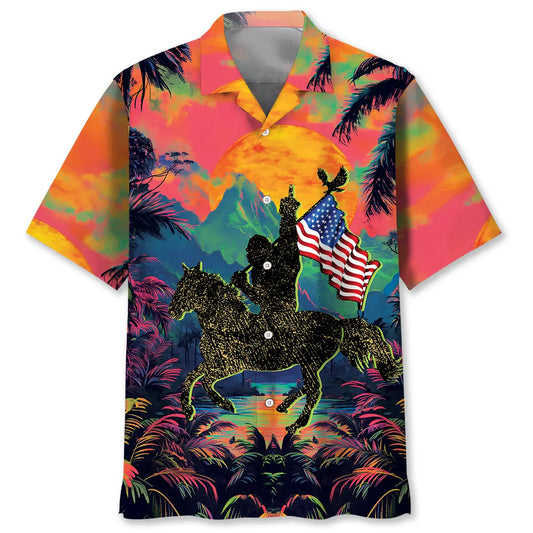 Hawaiian Shirt / Adults / S Funny Bigfoot Proud Hawaiian Shirt