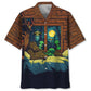 Hawaiian Shirt / Adults / S Funny Bigfoot Sleep With Alien Hawaiian Shirt