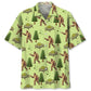 Hawaiian Shirt / Adults / S Funny Bigfoot UFO Hawaiian Shirt