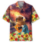 Hawaiian Shirt / Adults / S Funny Cappybara Guitar Hawaiian Shirt
