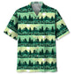 Hawaiian Shirt / Adults / S Funny Cycling Bigfoot Hawaiian Shirt