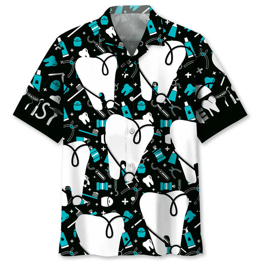 Hawaiian Shirt / Adults / S Funny Dentist Hawaiian Shirt