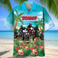Funny Dirt Bike Lover Summer Hawaiian Shirt