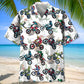 Funny Dirt Bike Racing Cactus Hawaiian Shirt