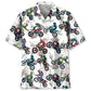 Hawaiian Shirt / Adults / S Funny Dirt Bike Racing Cactus Hawaiian Shirt