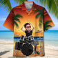 Funny Drummer Custom Photo Face Hawaiian Shirt