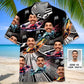 Hawaiian Shirt / Adults / S Funny F1 Racing Car Race Track Custom Photo Hawaiian Shirt