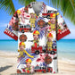 Funny Firefighter Nature Custom Photo Face Hawaiian Shirt