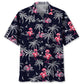Hawaiian Shirt / Adults / S Funny Flamingo Gym Hawaiian Shirt