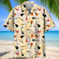 Funny Guitar Pattern Hawaiian Shirt