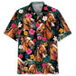 Hawaiian Shirt / Adults / S Funny Horse Tropical Hawaiian Shirt