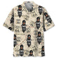 Funny Motorcycle Route 66 Custom Photo Face Hawaiian Shirt
