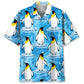 Hawaiian Shirt / Adults / S Funny Penguin Hawaiian Shirt