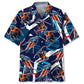 Hawaiian Shirt / Adults / S Funny Skiing Hawaiian Shirt Men