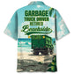 Hawaiian Shirt / Adults / S Garbage Truck Driver Retired Hawaiian Shirt