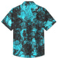 Geometric Dark Blue Summer Casual Vacation Hawaiian Shirt