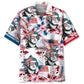 Hawaiian Shirt / Adults / S George America Hawaiian Shirt Pocket