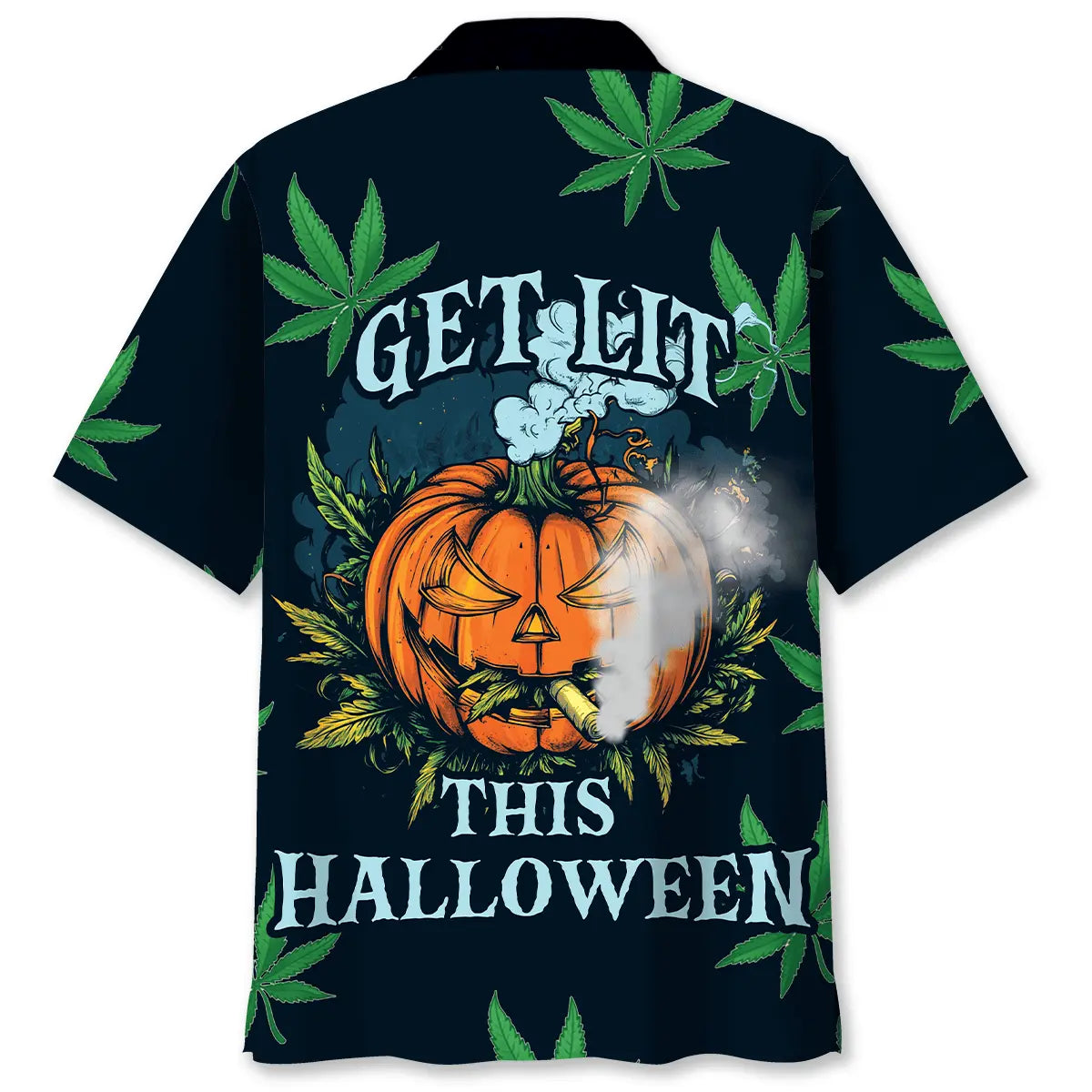 Hawaiian Shirt / Adults / S Get Lit This Halloween Hawaiian Shirt