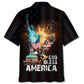 God Bless America Black Hawaiian Shirt