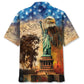 God Bless America Eagle Hawaiian Shirt