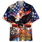 Hawaiian Shirt / Adults / S God Bless America Hawaiian Shirt