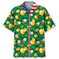Hawaiian Shirt / Adults / S Gold Lucky Irish St.Patrick Day Hawaiian Shirt